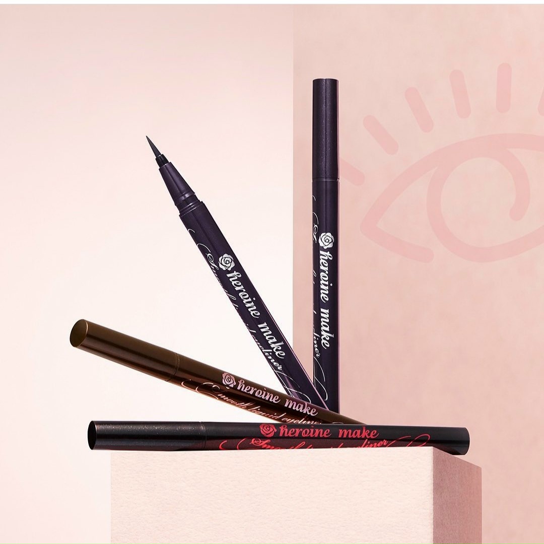 Bút Kẻ Mắt Nước Siêu Chống Trôi Kissme Heroine Make Smooth Liquid Eyeliner Super Keep ( Màu Nâu Đen )