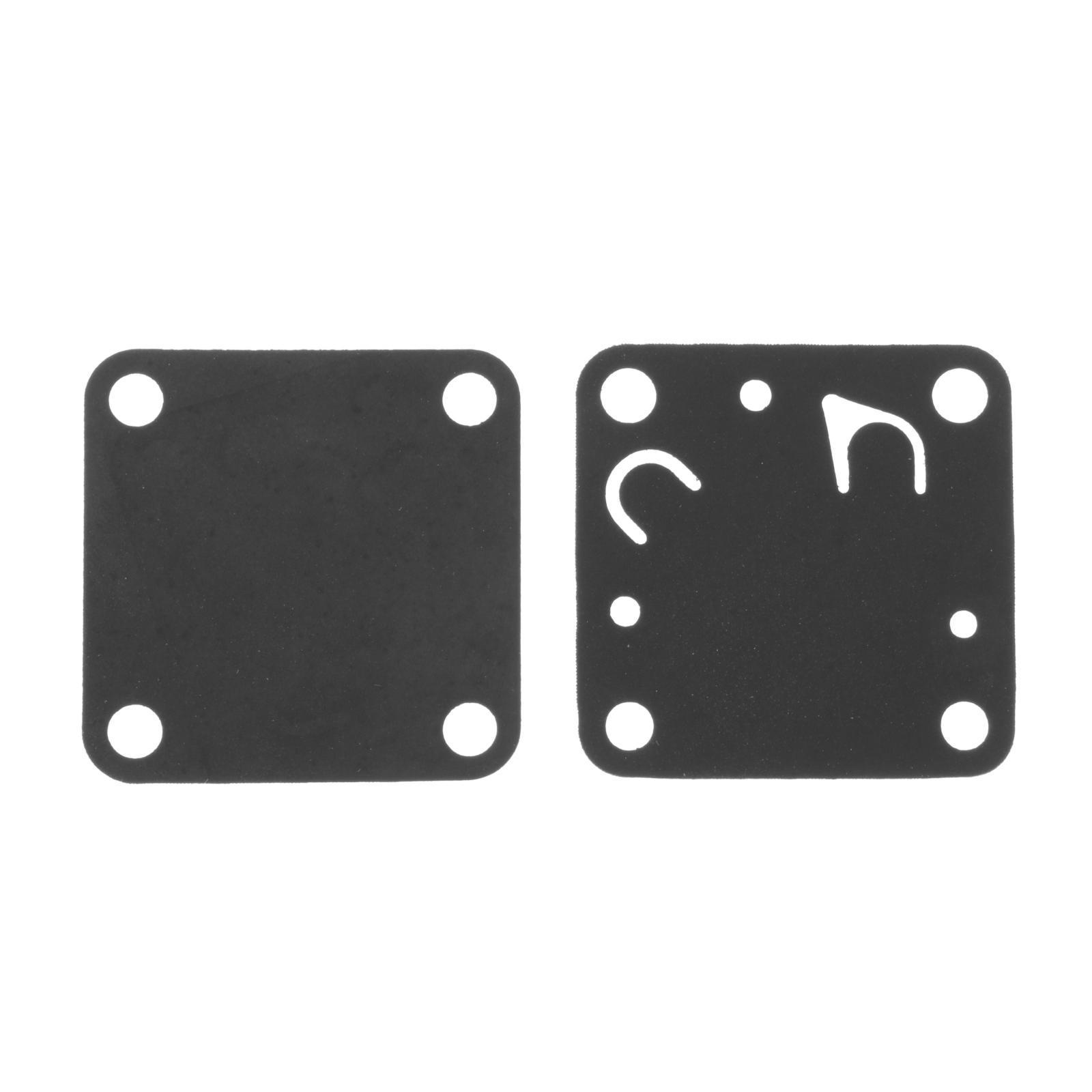 2 Pieces Fuel Pump Diaphragm Kit 6E0-24471-00 6E0-24411-00 for Yamaha 4 5HP Outboard