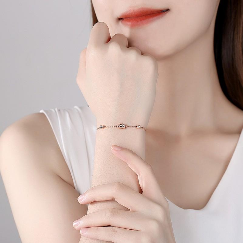 Vòng tay nữ bạc Ý s925 chuông nhỏ S0067 - AROCH Jewelry