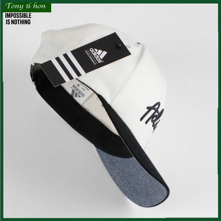 [ Miễn ship / giảm giá ] MŨ NÓN LƯỠI TRAI NAM NỮ ADD ĐƠN GIẢN CAO CẤP - màu đen , màu trắng