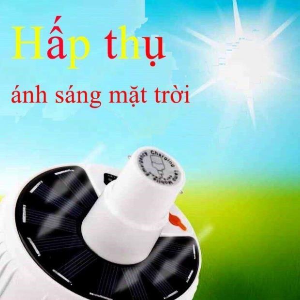 Đèn Led Năng Lượng Mặt Trời, Có Kèm Sạc Tích Điện Nhiều Chế Độ Sáng Khác Nhau, Kèm Điều Kiển Từ Xa,