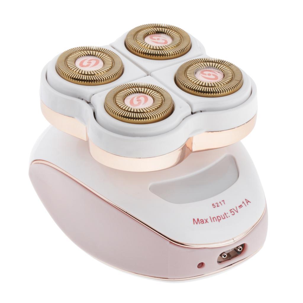 USB Rechargeable Electric Shaver Women Leg Body Bikini Hair Removal Trimmer