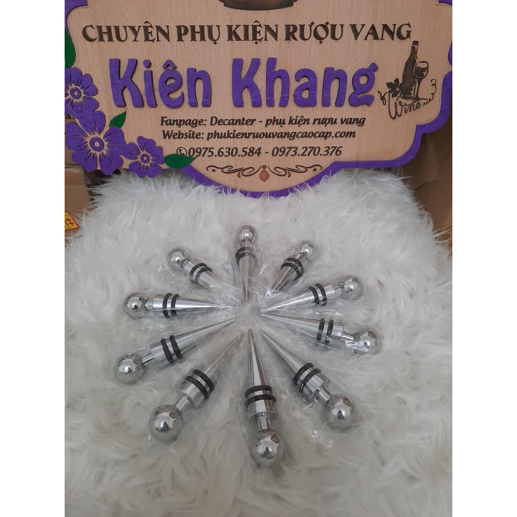 Nút đậy chai rượu vang inox