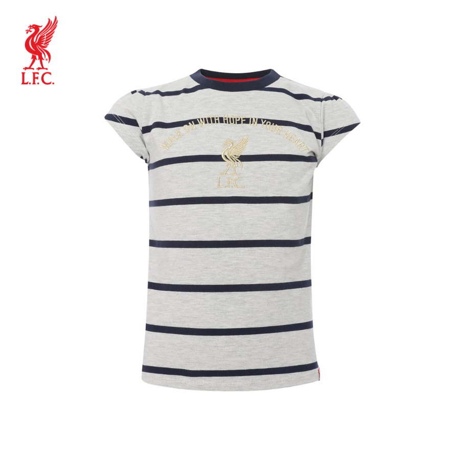 Áo thun tay ngắn thể thao trẻ em LFC Intl Jnr Stripe Hope - A15645