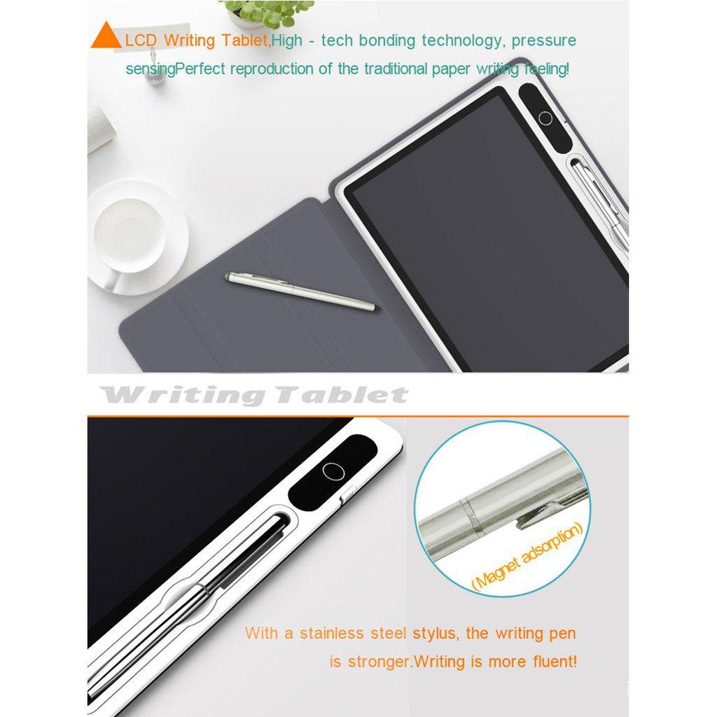 Bảng Viết Điện Tử Màn Hình LCD 10.1 Inch Kèm Bút Chất Liệu Da