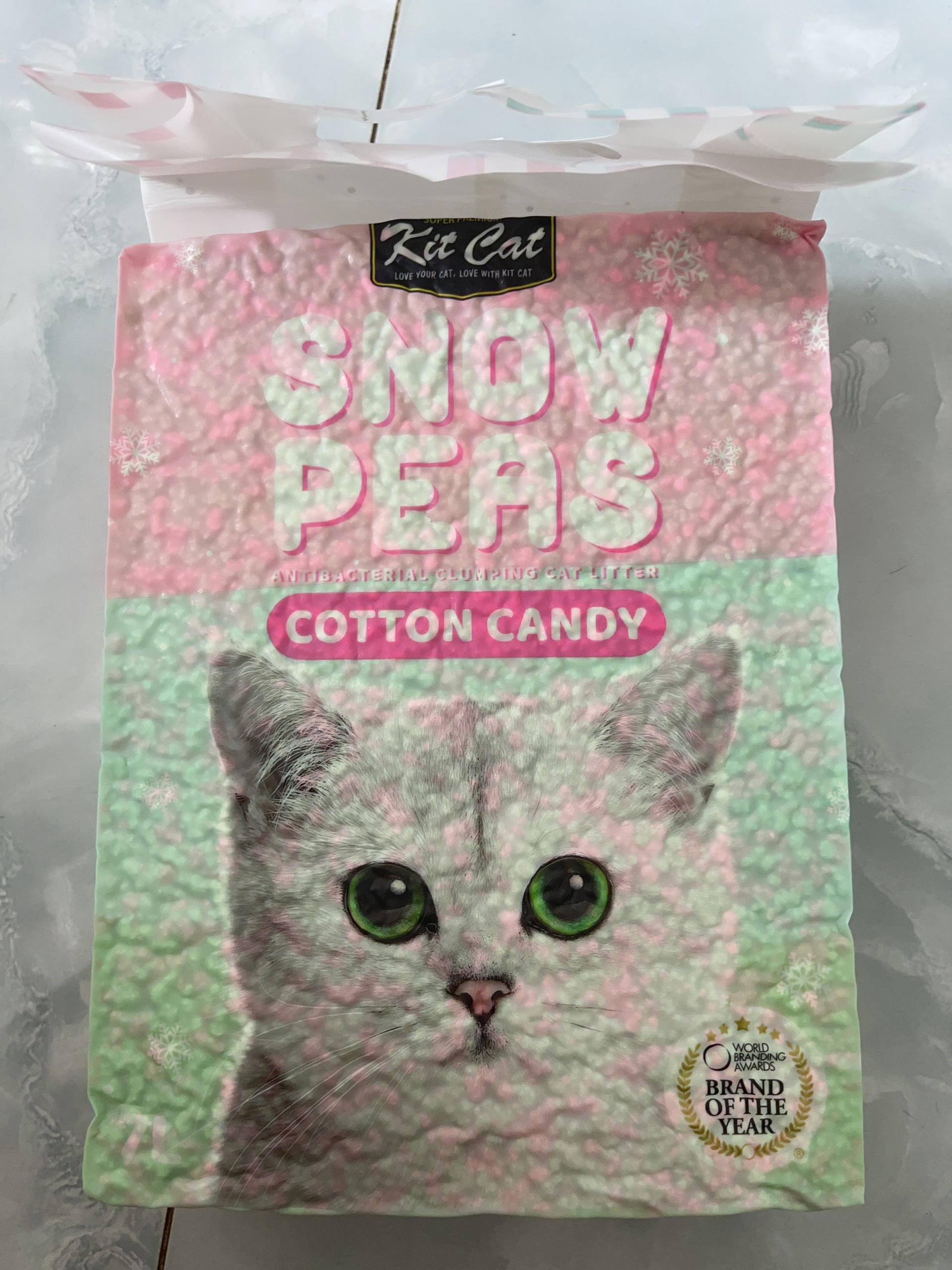 KIT CAT SNOW PEAS - CÁT VỆ SINH CHO MÈO