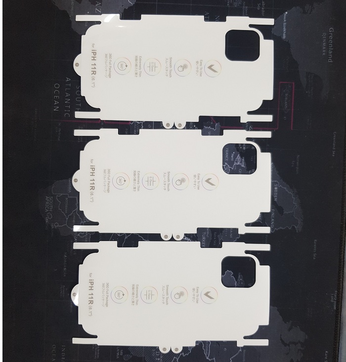 Tấm dán lưng viền trong suốt PPF dành cho iPhone 11 Pro