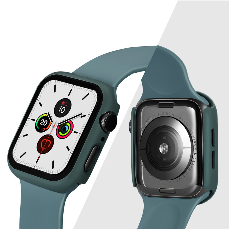 Ốp Case Thinfit &amp; Kính Cường Lực cho Apple Watch Series 8 (41/45mm) / Apple Watch SE 2022 (40/44mm)