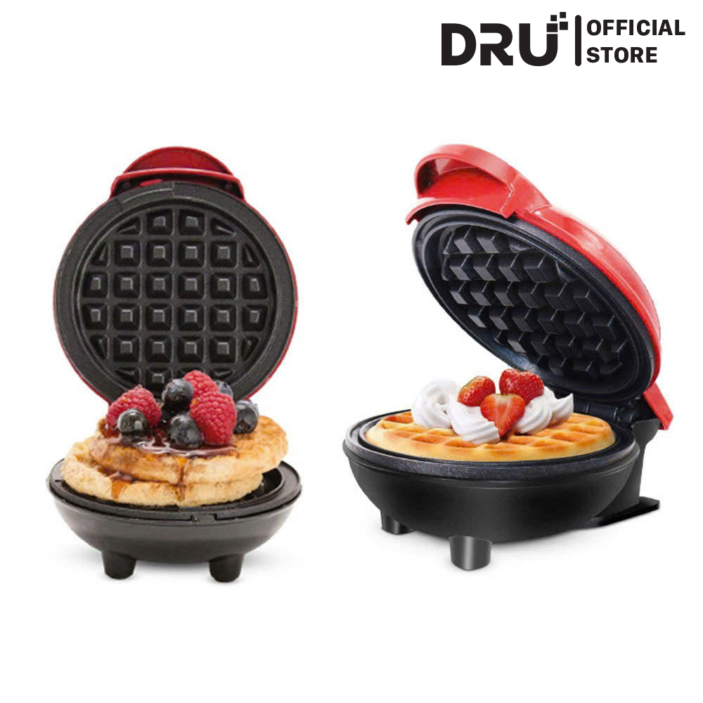 Máy Nướng Bánh Máy Làm Bánh Kẹp Máy Làm Bánh Quế Bánh Tổ Ong / Máy làm bánh waffle/ Hàng Chính Hãng DRU