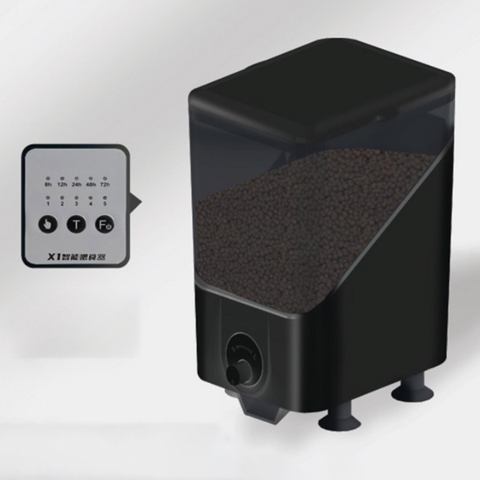 Automatic Fish Feeder Large Capacity for Pond Aquarium Fish Tank Fish Bowl