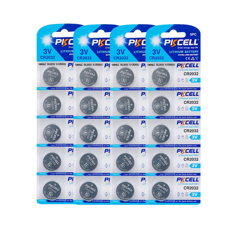 20PC/50PC/100PC/200PC CR2032 3V Pin Nút BR2032 DL2032 ECR2032 CR 2032 Đồng Xu Pin Lithium Cho Đồng Hồ Điều Khiển Từ Xa Xe Màu Sắc: 50PC CR2032