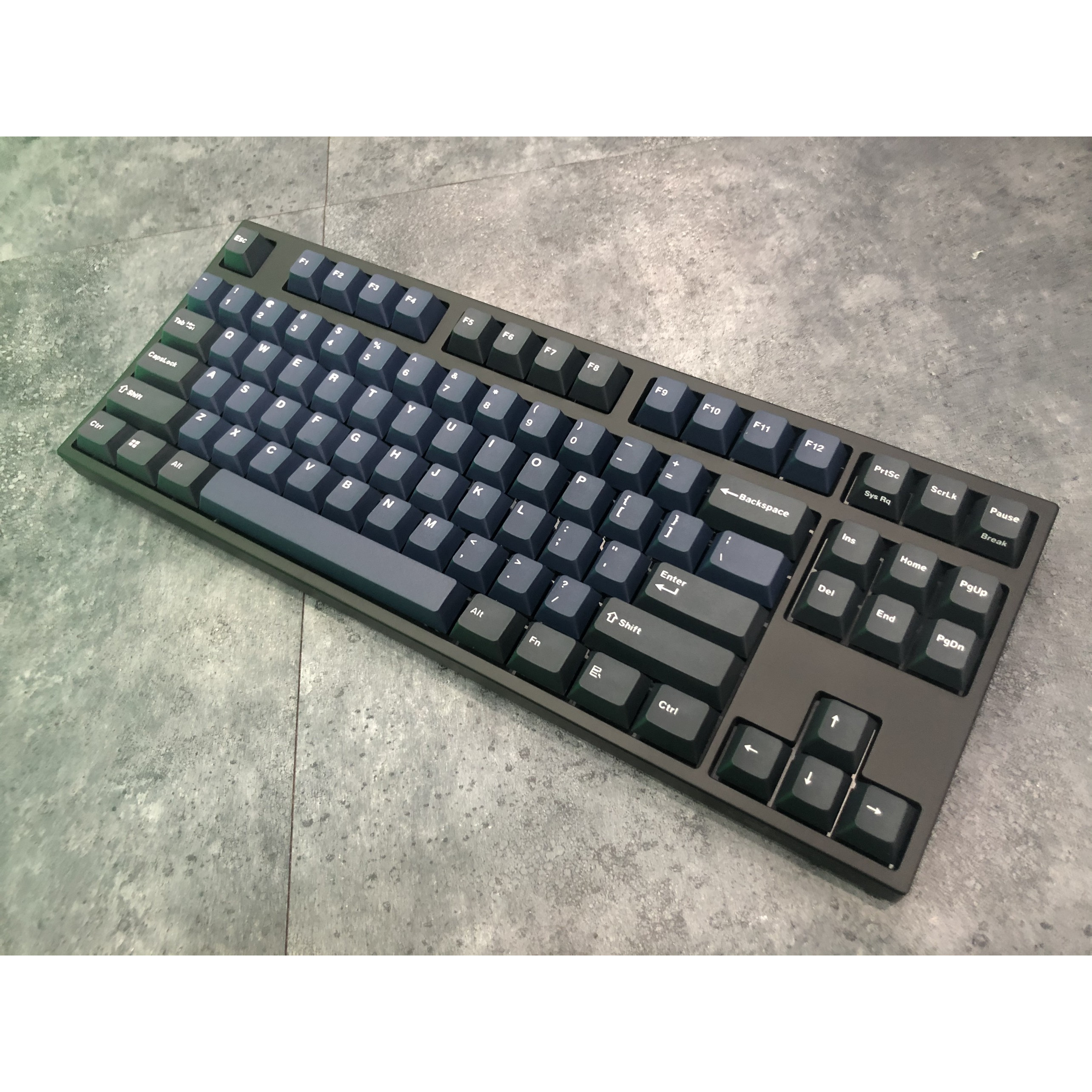 Bàn phím cơ Leopold FC750R PD Navy Blue - Red Switch - Hàng Chính Hãng