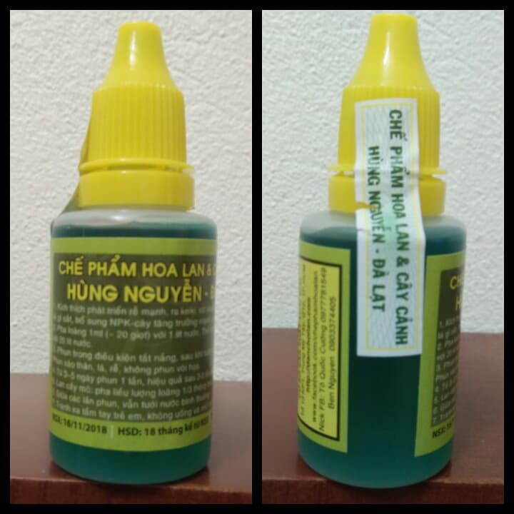 Hộp Chế Phẩm chuyên cho hoa Lan và cây cảnh - Hùng Nguyễn giúp Kích Rễ - Kích Keiki - Dưỡng cây - Phòng nấm bệnh