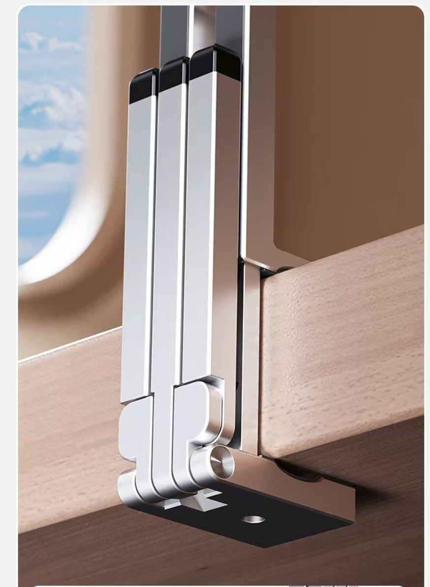 Giá đỡ kệ đỡ điện thoại từ tính gập xoay 360 độ để bàn, kẹp thành bàn, ô tô, máy bay livestream, selfile tự sướng - Hàng chính hãng