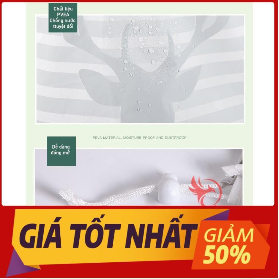 Túi vải đựng đồ chăn màn quần áo ga gối đa năng dây rút tiện lợi cute hình trụ tròn cỡ lớn size siêu to