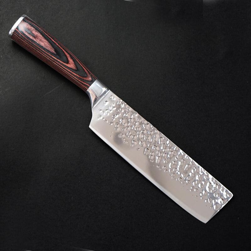 DAO - DAO BẾP NHẬT BẢN USUBA THÉP DAMASCUS MÃ IDT122 nt topcomshop vn