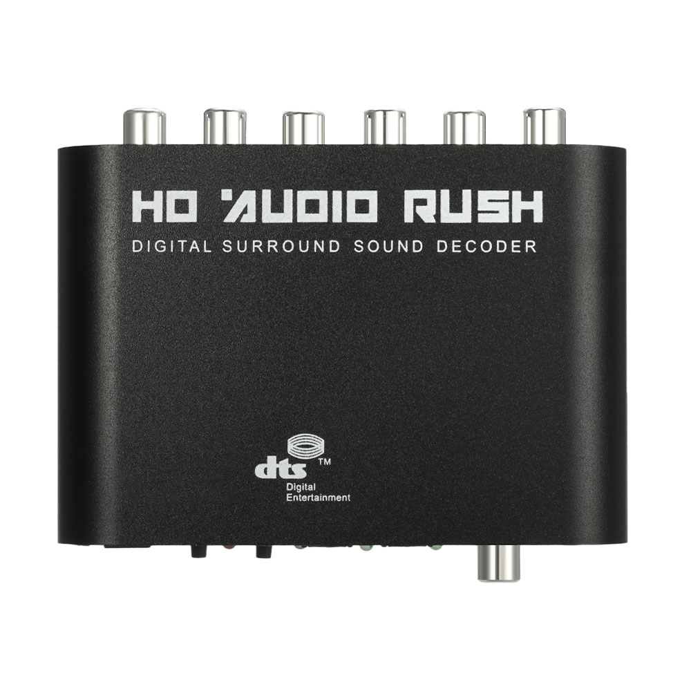 Bộ giải mã âm thanh Surround 5.1 Audio Rush SPDIF Coaxial đến 5.1 / 2.1 Kênh DTS / AC-3, cho Đầu đĩa DVD STB HD Player