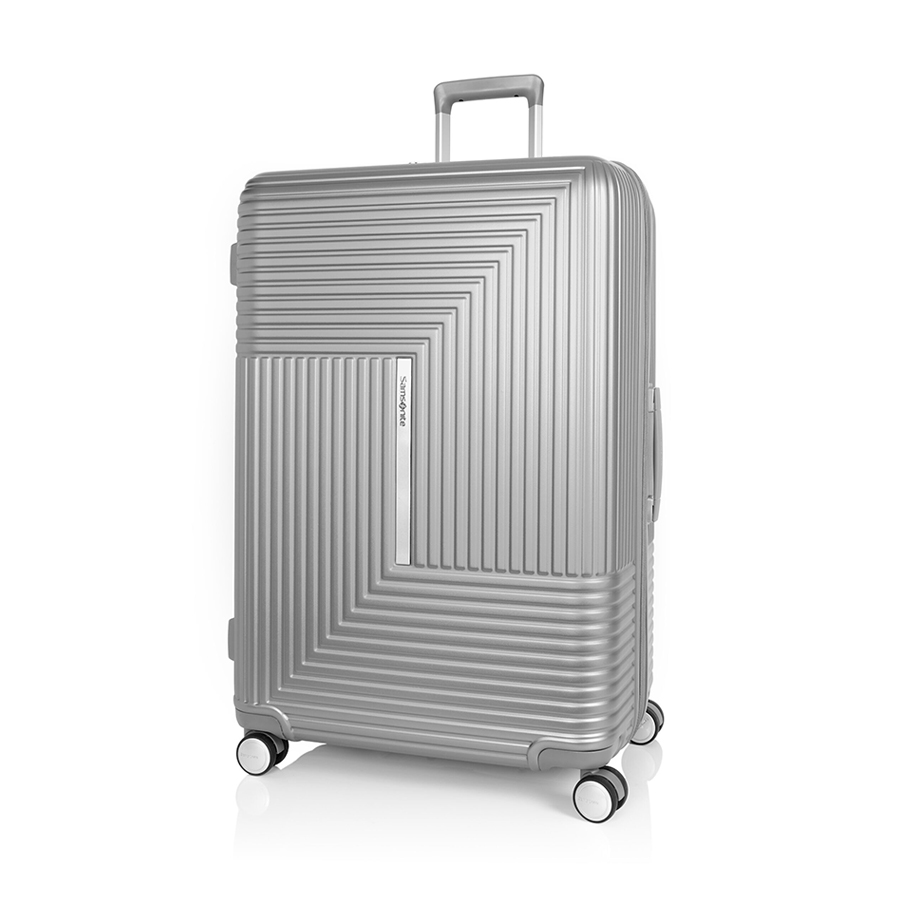 Vali kéo Samsonite TSA  APINEX SPINNER:Hệ thống 4 bánh xe đôi xoay 360° với nút chặn Khóa kéo chống trộm Safeplux