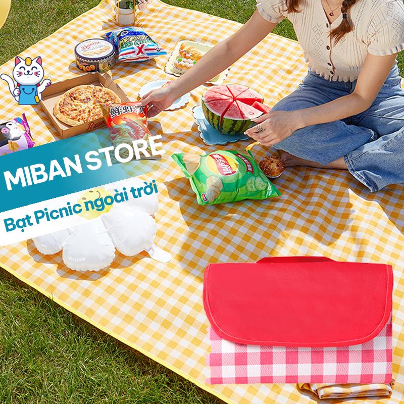 Bạt, Thảm Picnic Dã Ngoại Ngoài Trời Gấp Gọn Chống Thấm Nước Chống Ẩm Khi Cắm Trại , Tổ Chức Ăn Uống , Du Lịch Phượt