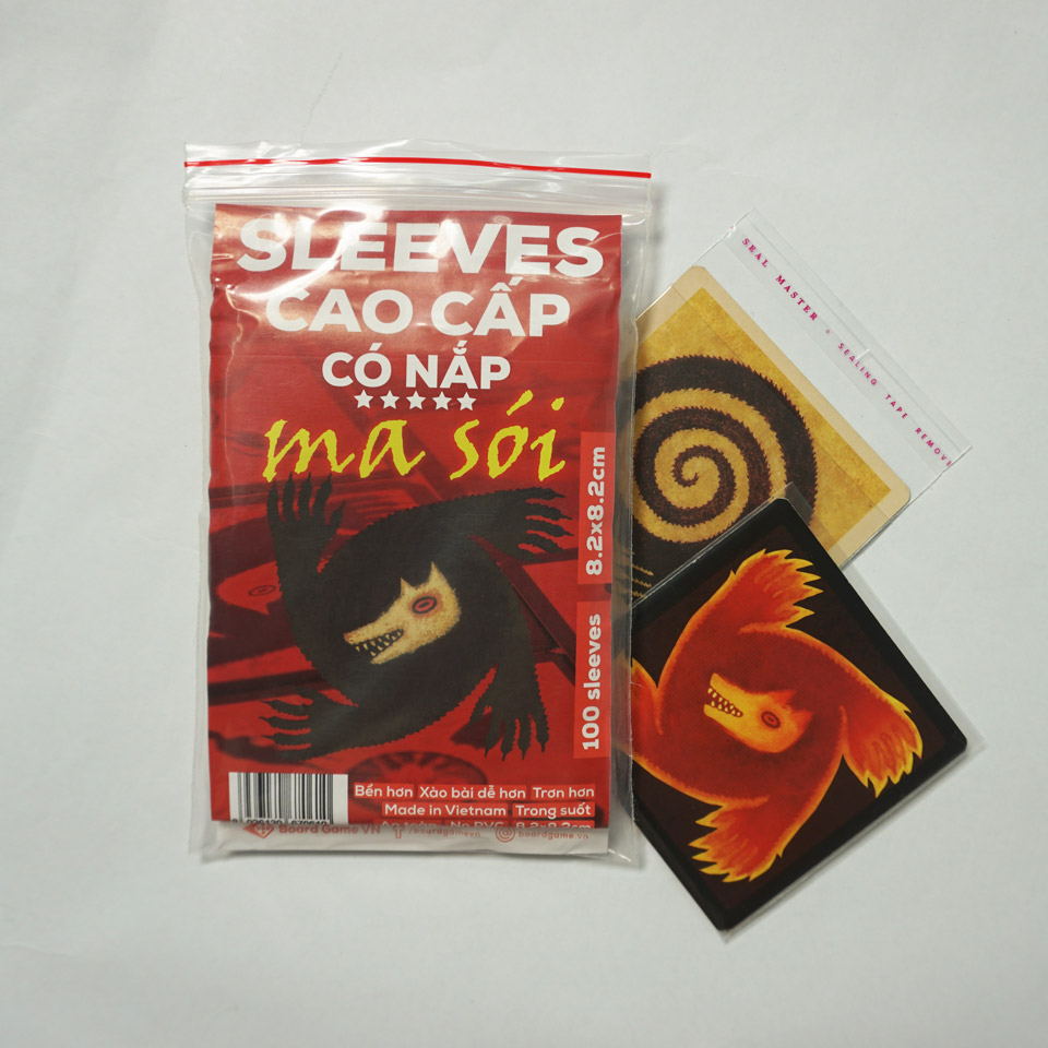 Sleeve bọc bài ma sói cao cấp 8.2 x 8.2 cm