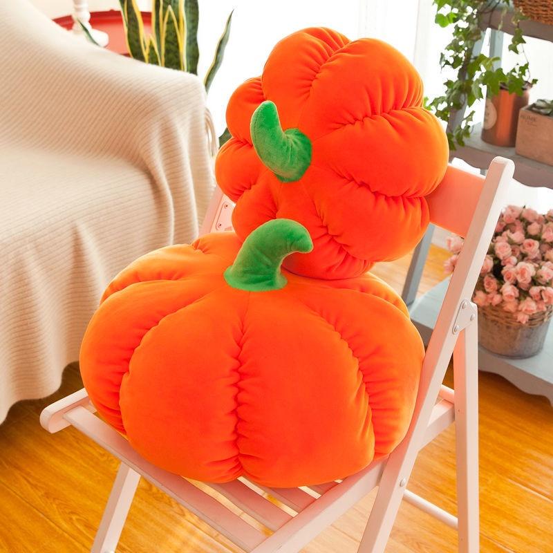 Gối nhồi bông 50cm hình quả bí ngô Halloween