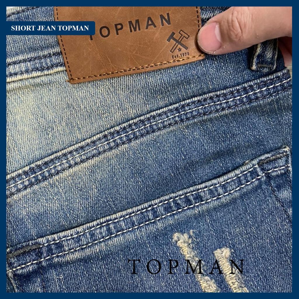 QUẦN SHORT JEAN &quot; CHÍNH HIỆU XUẤT DƯ TOPMAN&quot; / SHORT HÀNG HIỆU SIÊU ĐẸP GAM MÀU WASH NEW WED