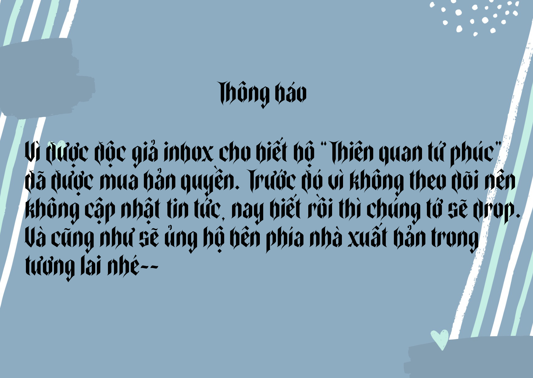 thiên quan tứ phúc - bách vô cấm kỵ chapter 89 1