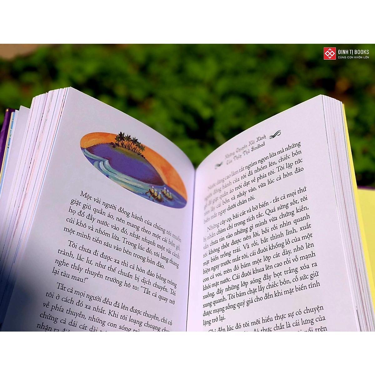 Sách - Illustrated Classics - Nghìn Lẻ Một Đêm - Đinh Tị Books