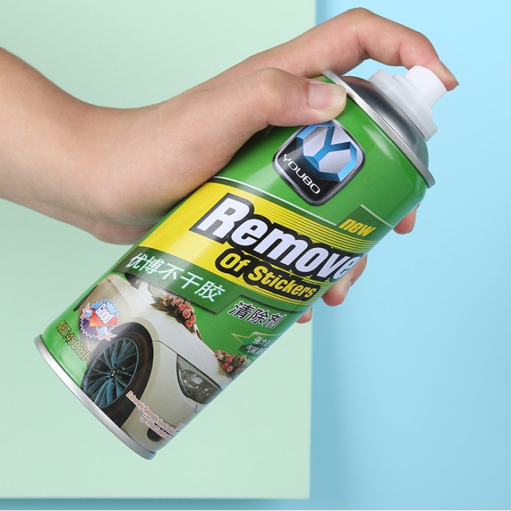 Chai Xịt Tẩy Keo Băng Dính Đa Năng Chai Xịt Tẩy Keo Băng Dính Remove Of Stickers 450ml, Tẩy Vết Băng Dính, Nhựa Đường, Tẩy Đa Năng Đồ Nội Thất Ôtô