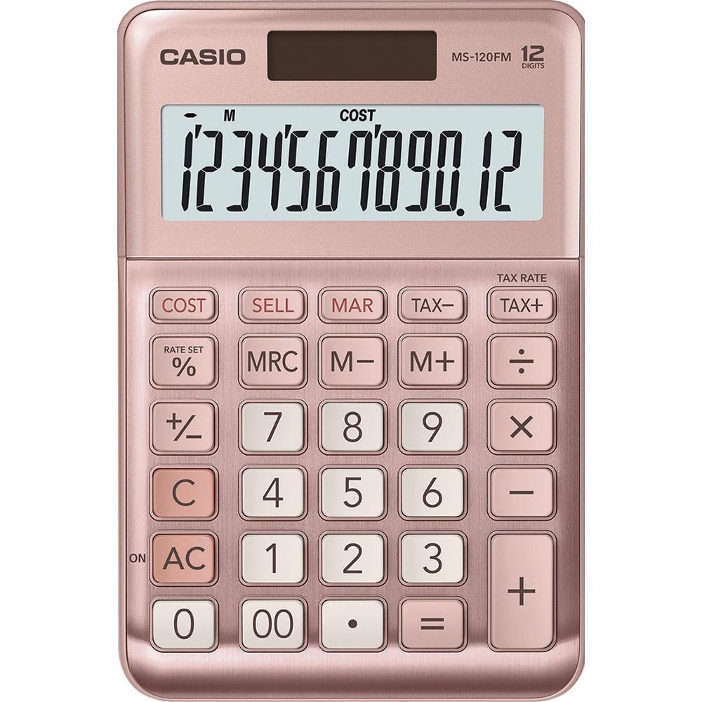 Máy tính Casio MS-120FM chính hãng dành cho văn phòng, cửa hàng, shop bán hàng