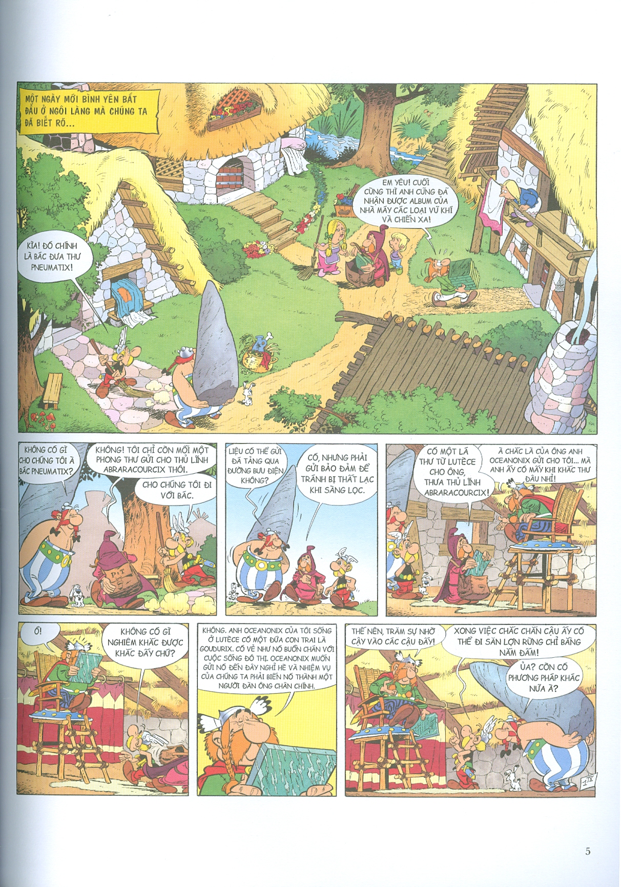 ASTERIX – René Gossiny và Albert Uderzo – NXB Kim Đồng