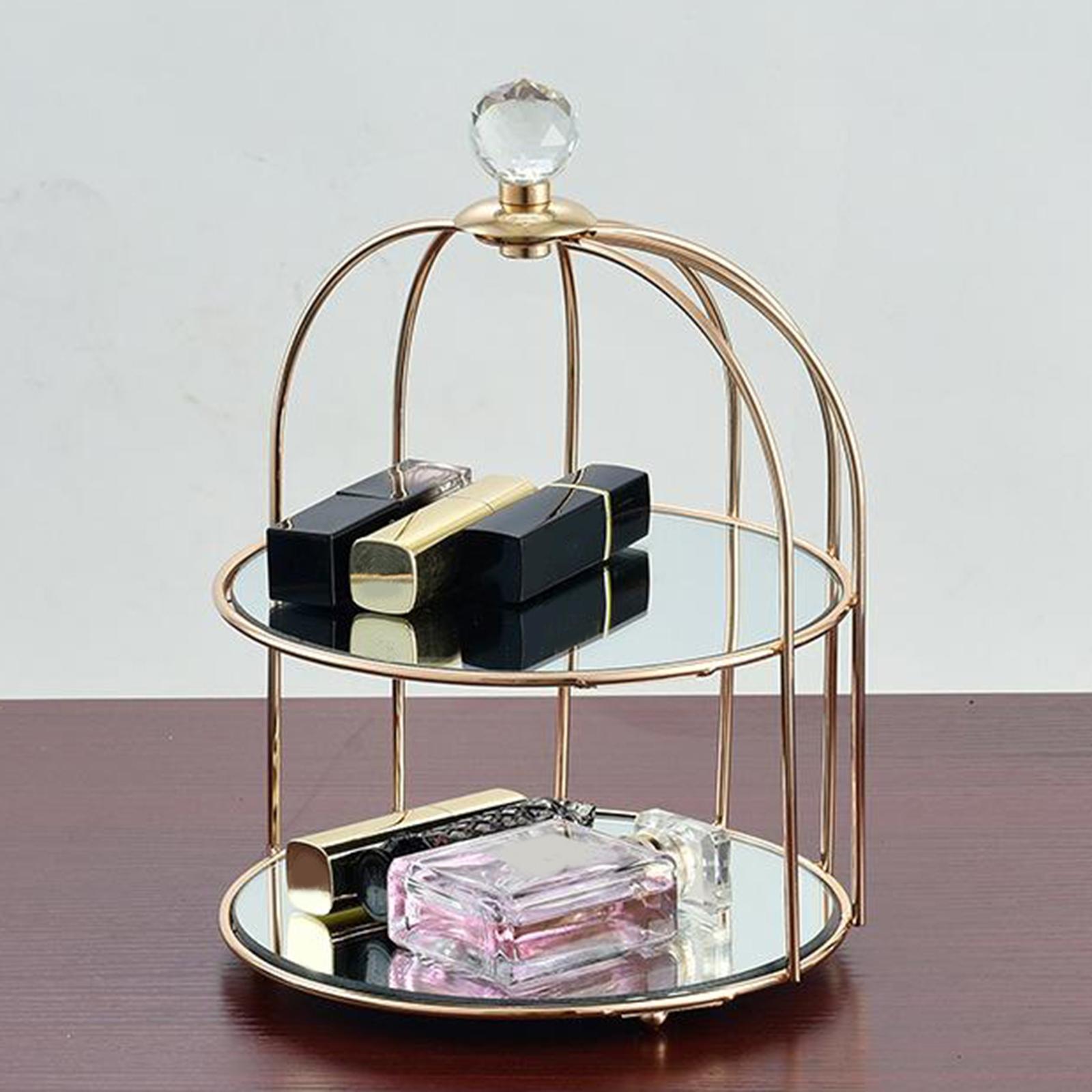 Makeup Shelf Cosmetic Rack Holder Organizer Storage Vanity Tray Single-tier