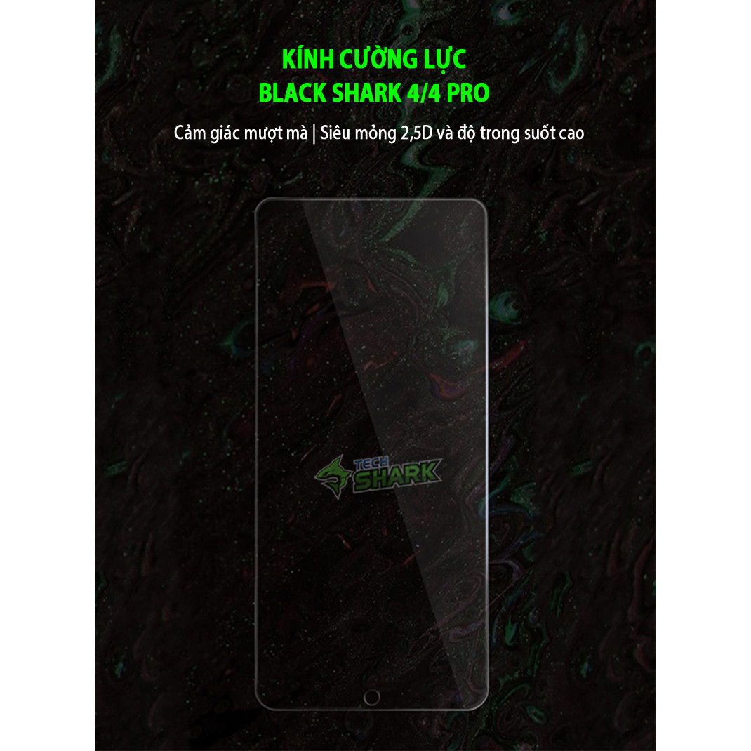 Kính cường lực Black Shark 4 / Black Shark 4 pro - HÀNG CHÍNH HÃNG