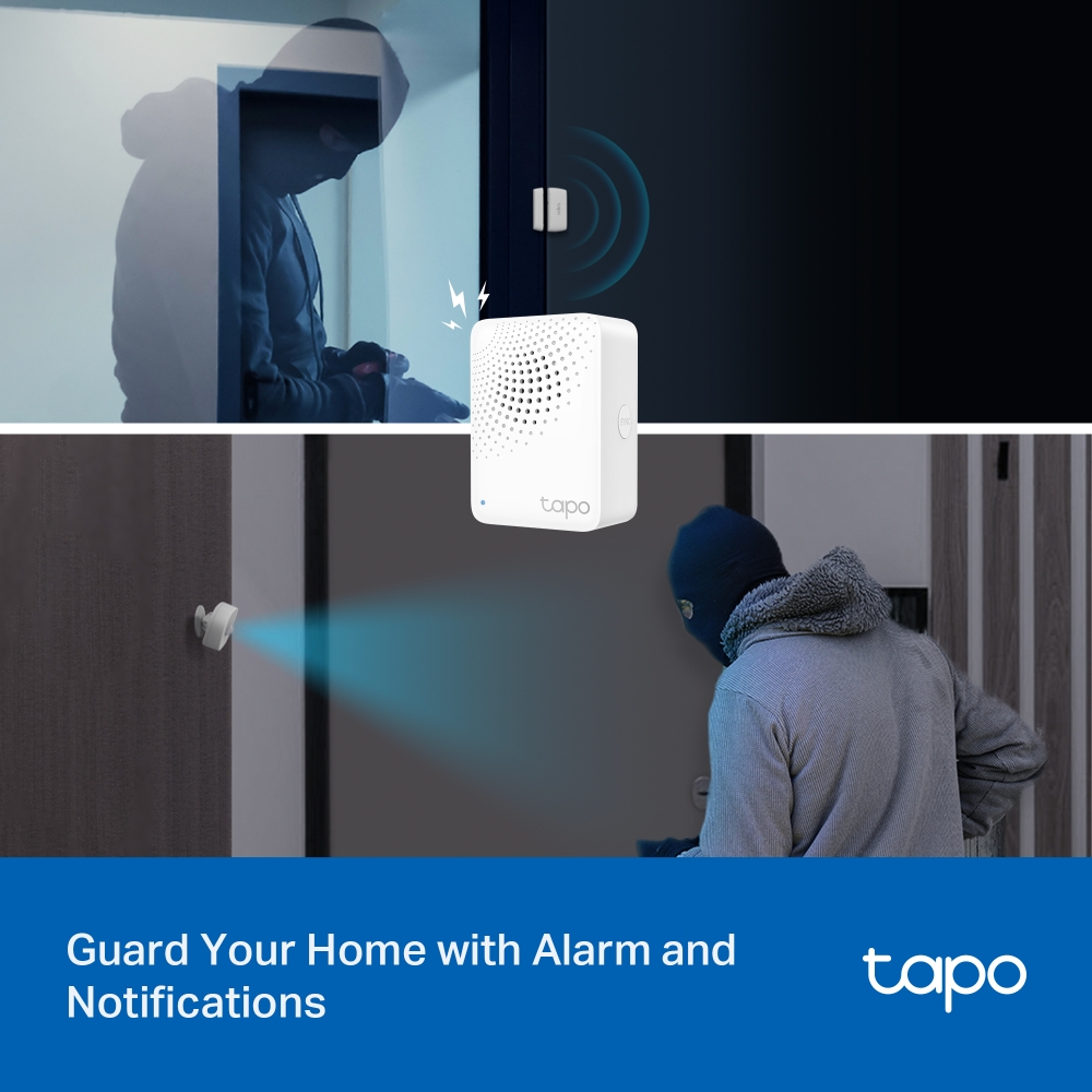 Bộ cảm biến thông minh TP-Link Tapo T30 KIT | Bảo vệ cửa /Phát hiện chuyển động / Chuông báo | App Tapo | Bảo hành 1 năm | Hàng Chính Hãng