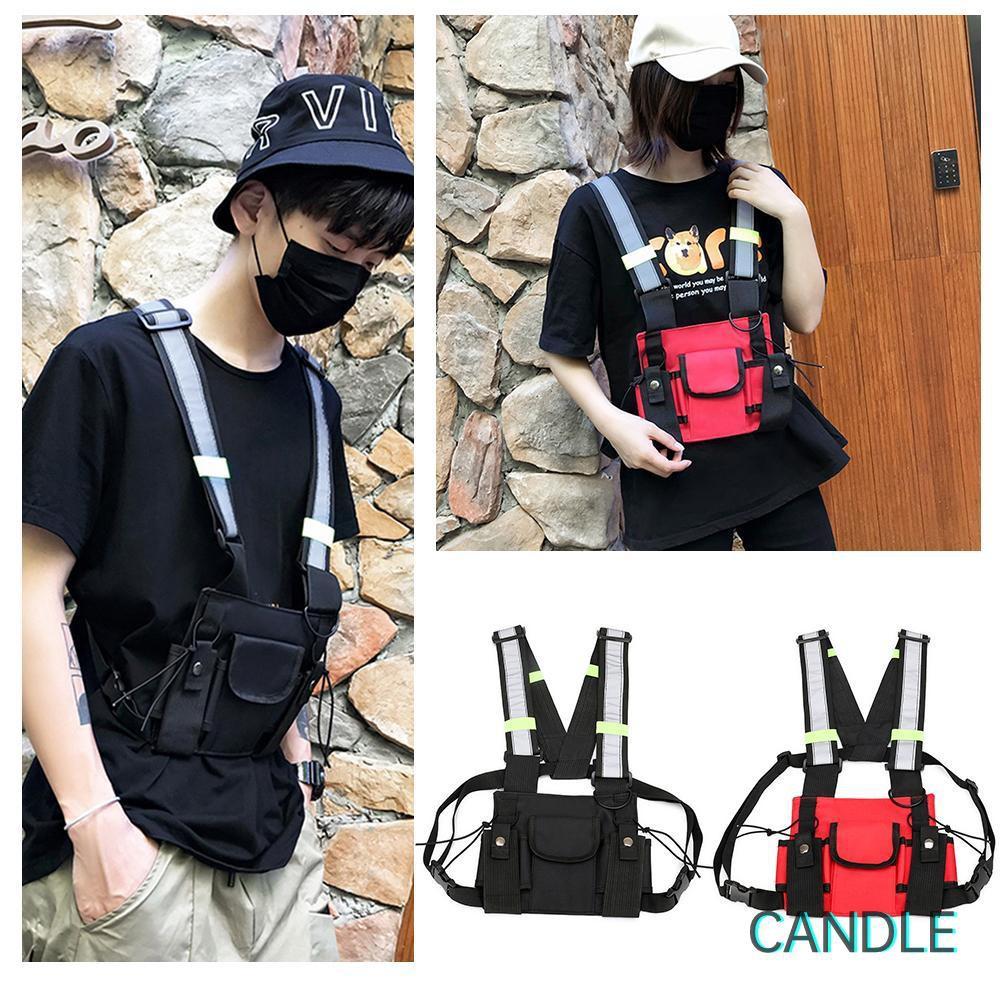 Balo bằng vải oxford đa năng phong cách hip hop dành cho unisex