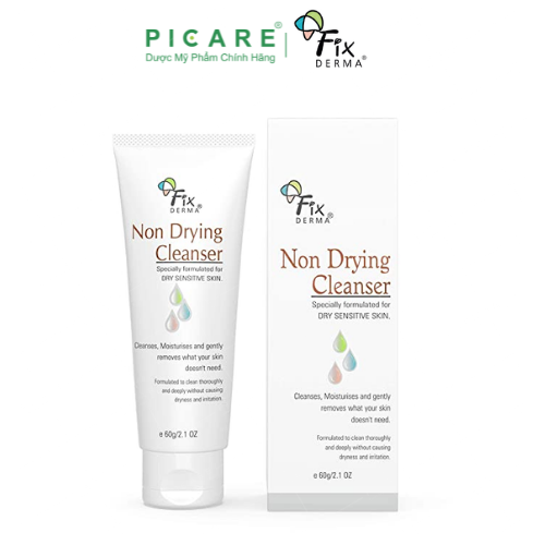 Sữa rửa mặt Fixderma Non Drying Cleanser (60g)