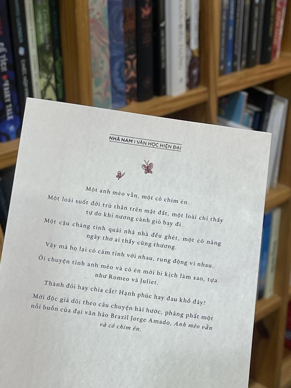 Sách - Anh Mèo Vằn Và Cô Chim Én (Nhã Nam HCM)