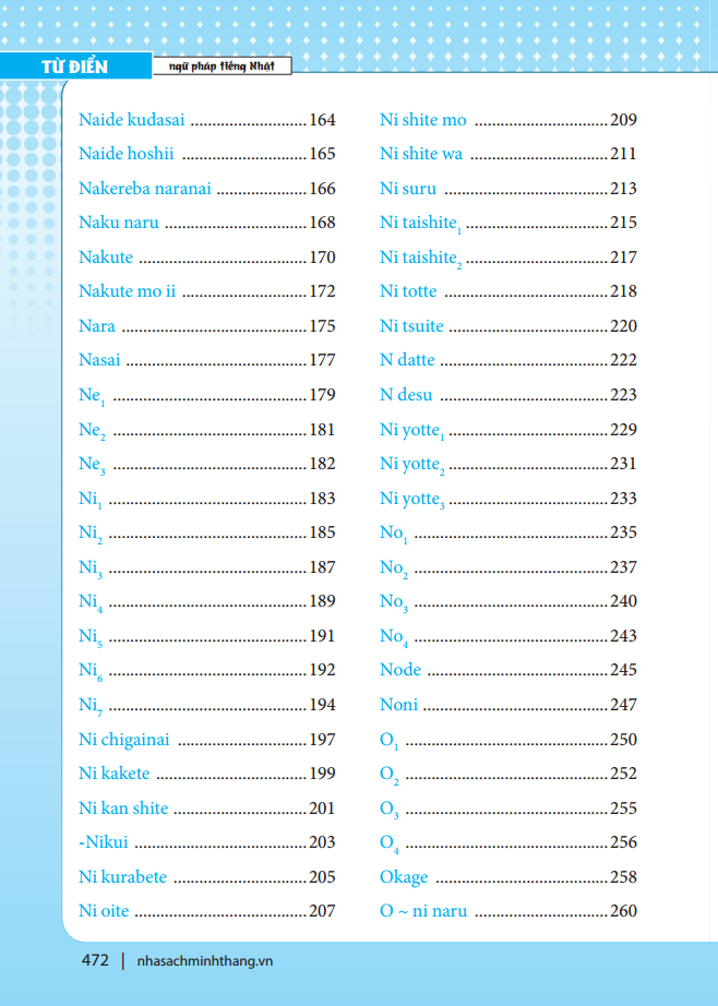 Từ Điển Ngữ Pháp Tiếng Nhật (Tái Bản 2022) - ảnh 9