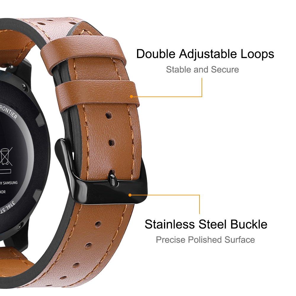 Dây đeo bằng da cho đồng hồ Honor Watch Huawei Watch GT 2 GT2e GT2 Pro GT3
