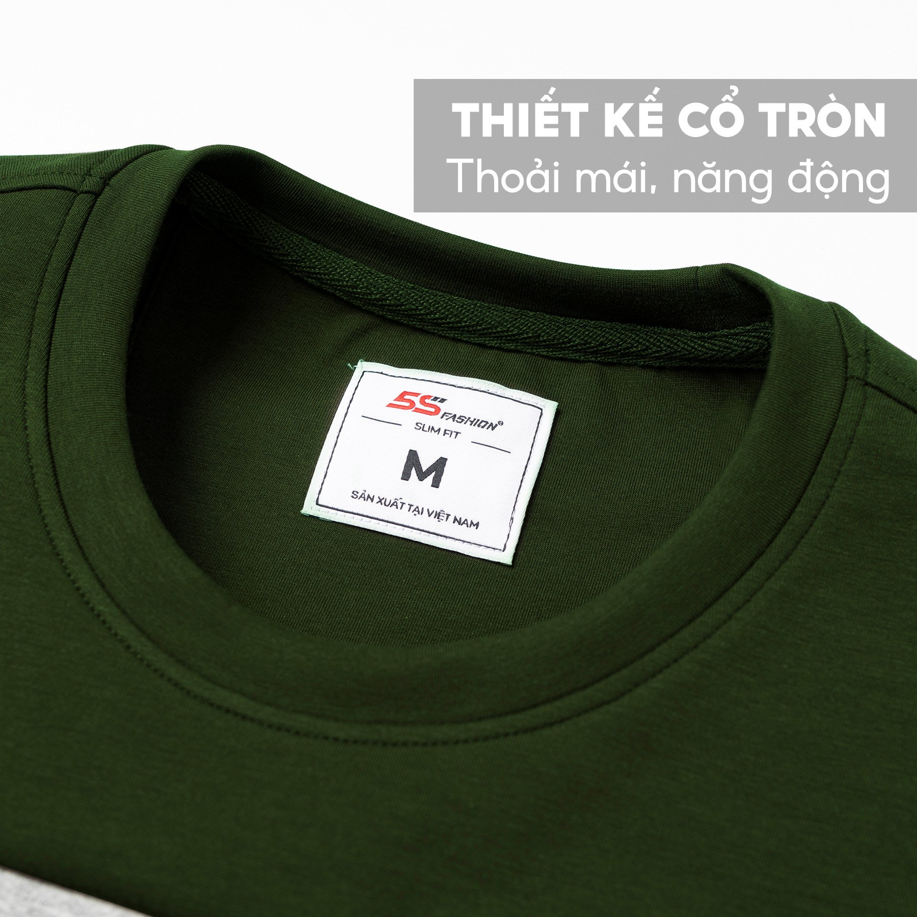 Bộ Quần Áo Nỉ Nam 5S, Chất Supima Cotton Cực Dày Dặn,Thiết Kế Phối Màu Trẻ Trung (BNI22042)