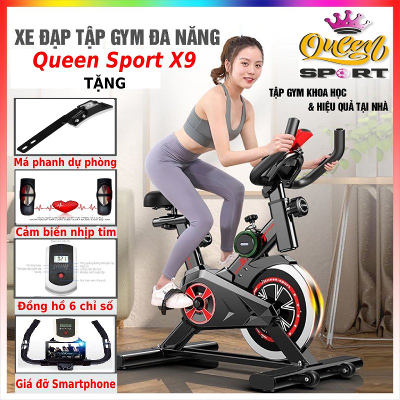 Xe Đạp Tập Thể Dục Tại Nhà HB-Q7S Mẫu Mới