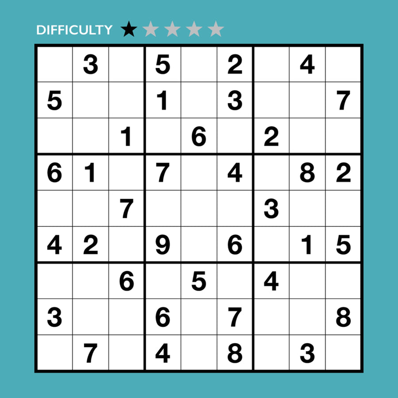 Sách Train Your Brain - Puzzle A Day! - Sudoku
