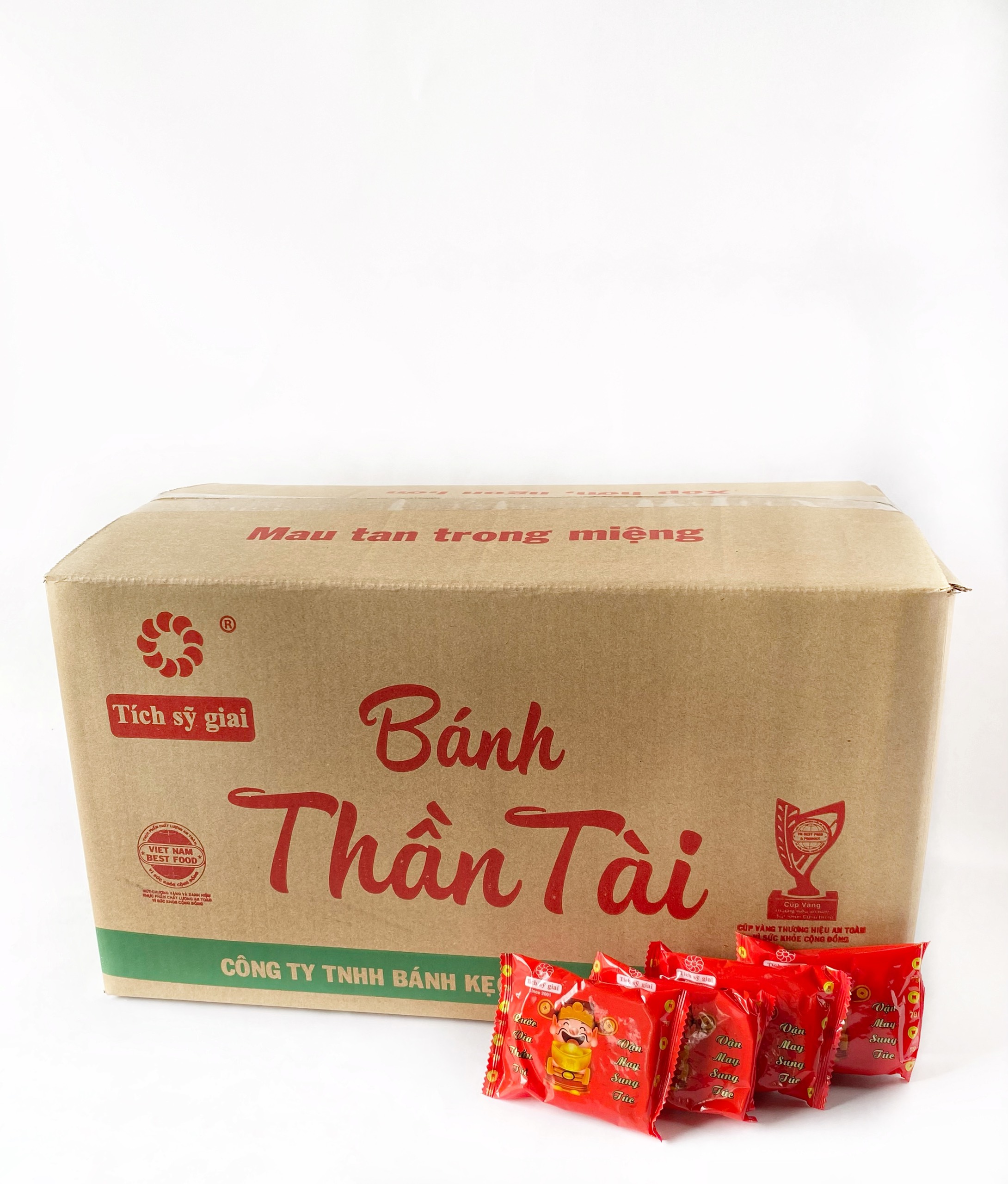 Thùng bánh Thần Tài Tích Sỹ Giai 5kg