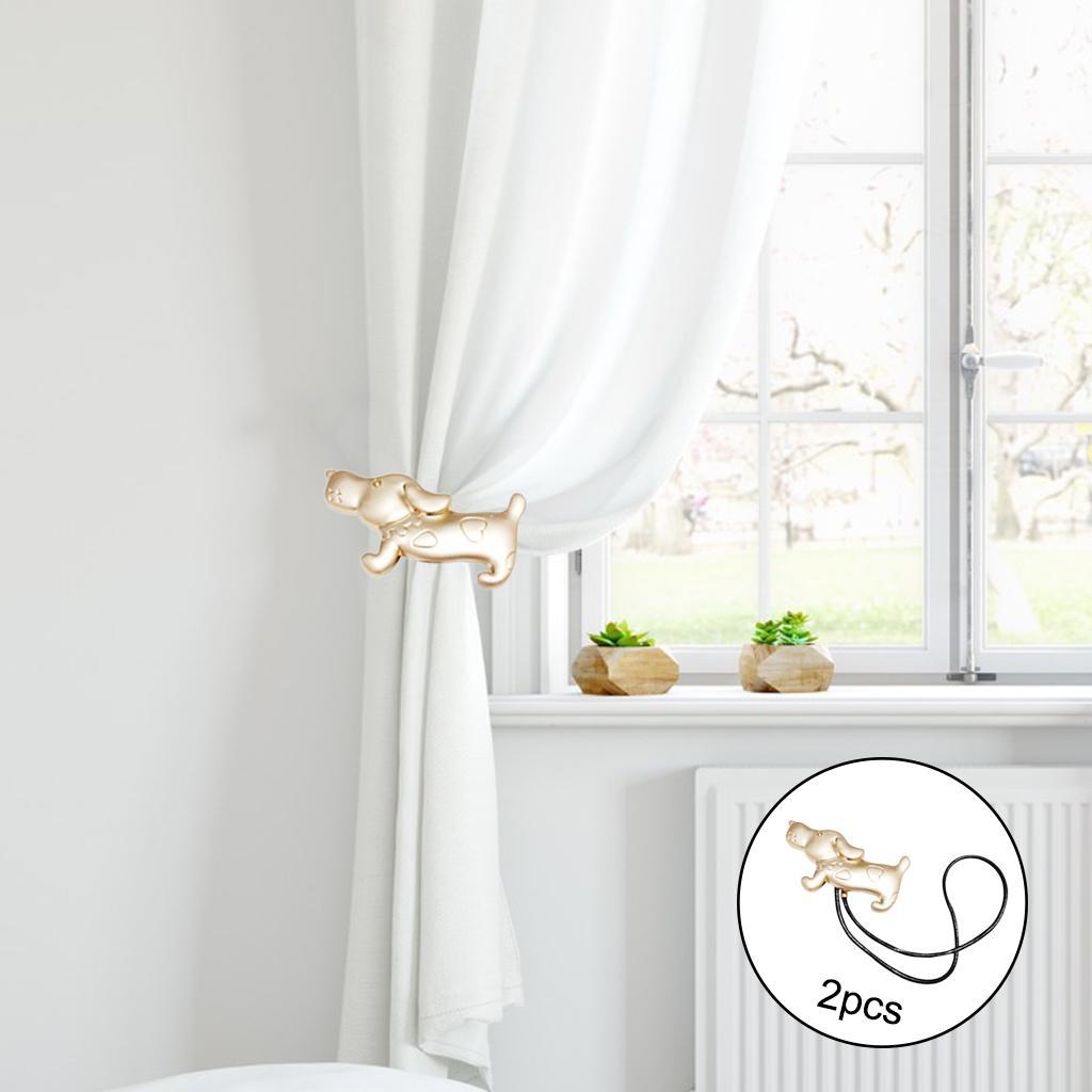 Curtain Tie Backs Holdbacks Buckle Curtain Clips Rope Strap