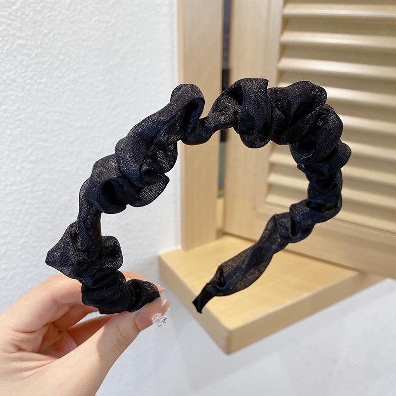 Cài tóc đen bản to nhiều mẫu sang chảnh
