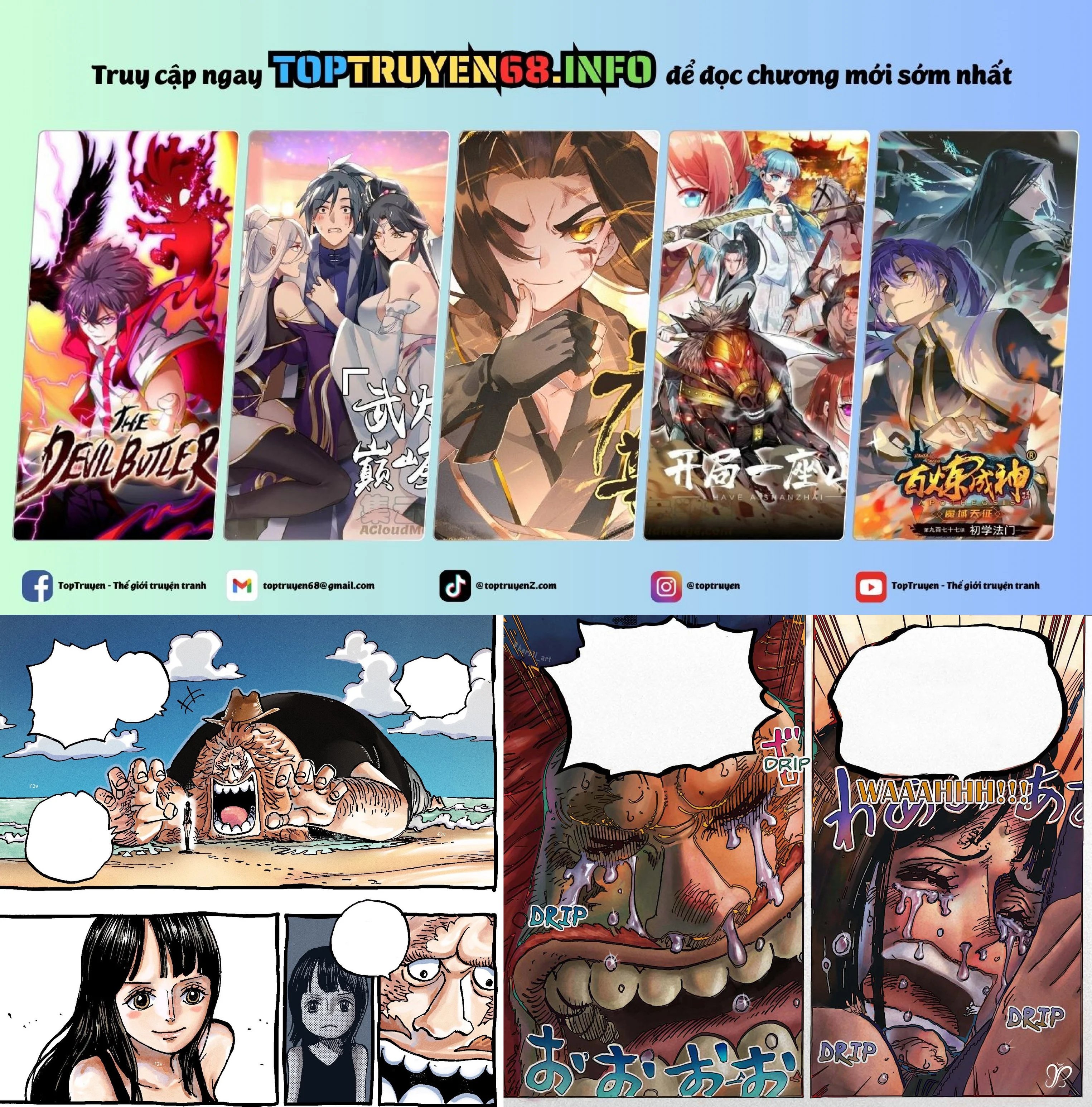 đảo hải tặc - one piece chapter 1134 1