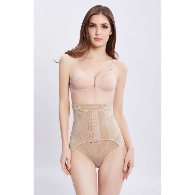 Siêu phẩm quần gen lưng cao có móc chốt cài giảm ngay mỡ bụng 5_10 cm