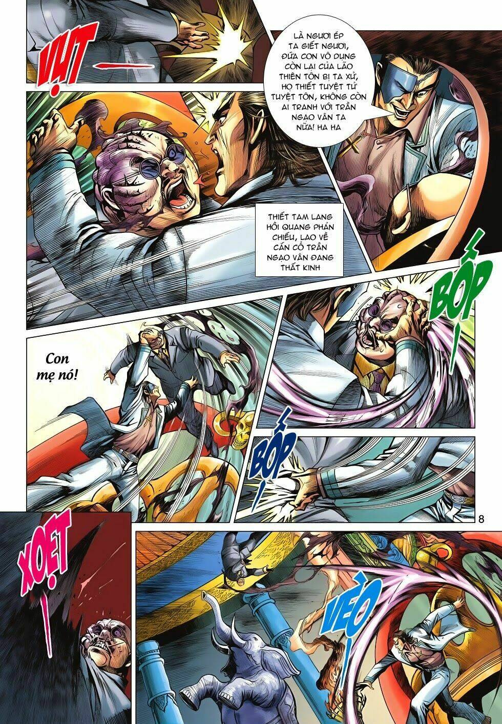 tân tác long hổ môn chapter 615 8