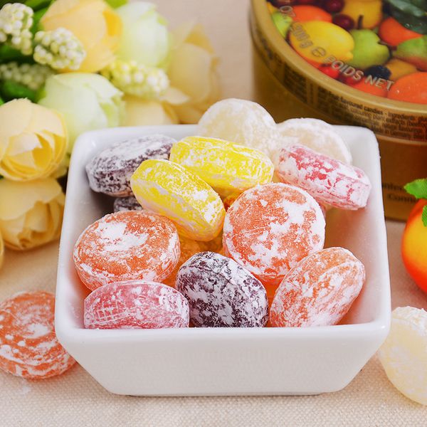 Kẹo trái cây Cavendish & Harvey vị Mango & Kiwi Drops hộp 200gr