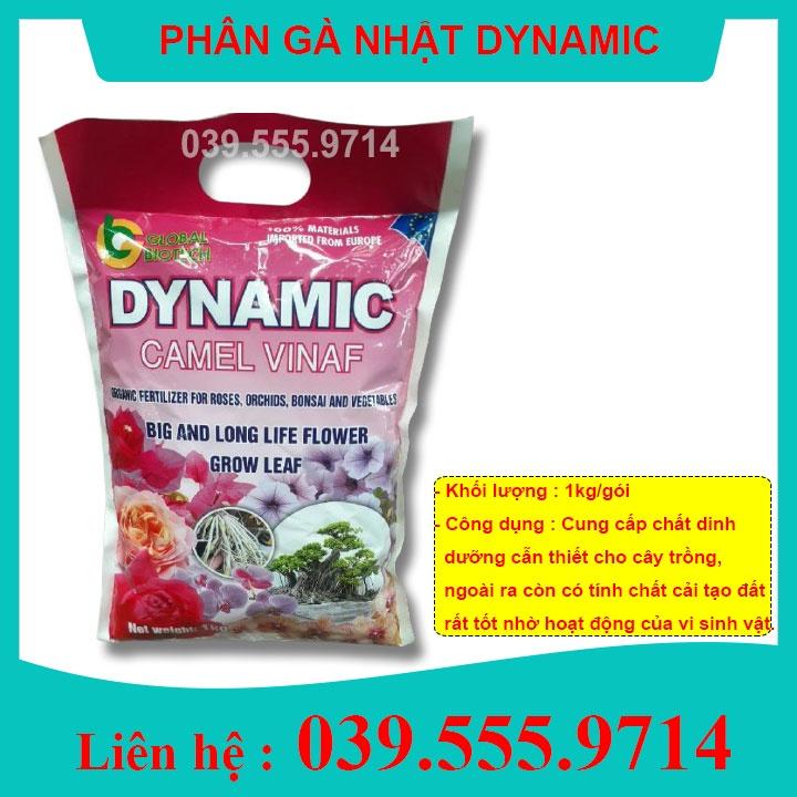 Phân Bón Hữu Cơ DYNAMIC Nhật Bản 1kg - Không Mùi